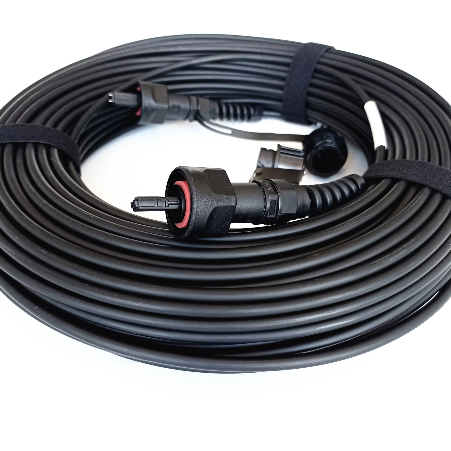 Full AXS FTTA IP67 Connector IP67 Outdoor Fullaxs-LC-10M-SM ODVA LC SC MPO OPTIC FIBER CABLE
