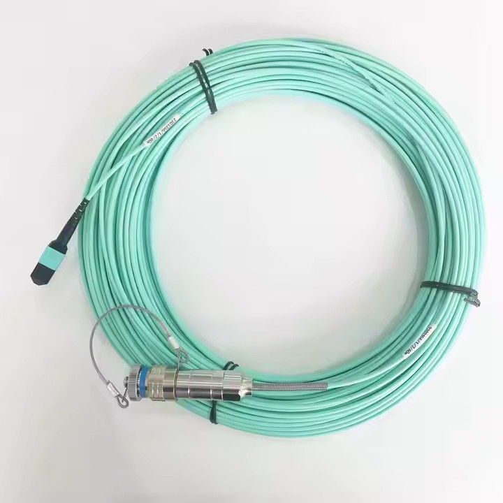 F-tone D38999 MT Series GYM12 Fiber Optic 9# 1MT 12Cores/24Cores/48cores Plug Connectors Cable Assembly