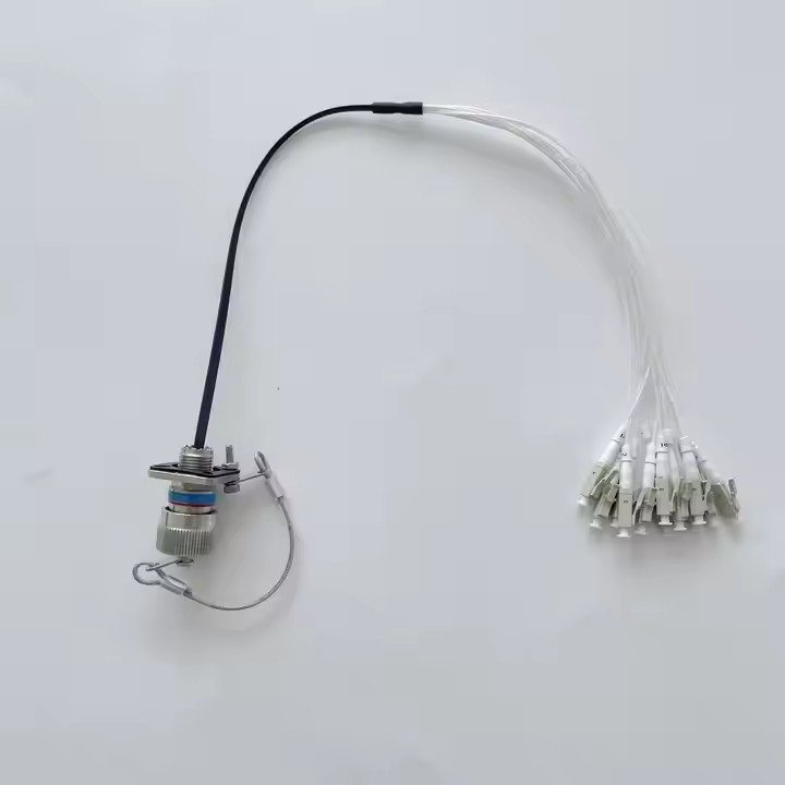 F-tone D38999 MT Series GYM12 Fiber Optic 9# 1MT 12Cores/24Cores/48cores Plug Connectors Cable Assembly