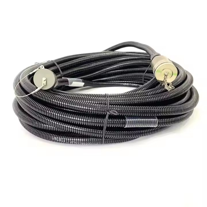 F-tone D38999 MT Series GYM31 Fiber Optic 21# 4MT 192cores Plug and SOCKET Connectors Cable Assembly