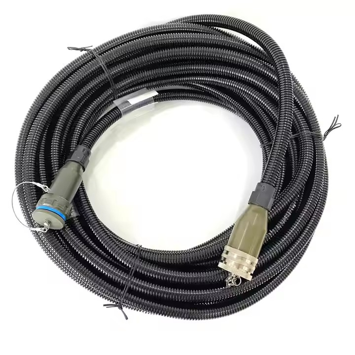 F-tone D38999 MT Series GYM31 Fiber Optic 21# 4MT 192cores Plug and SOCKET Connectors Cable Assembly