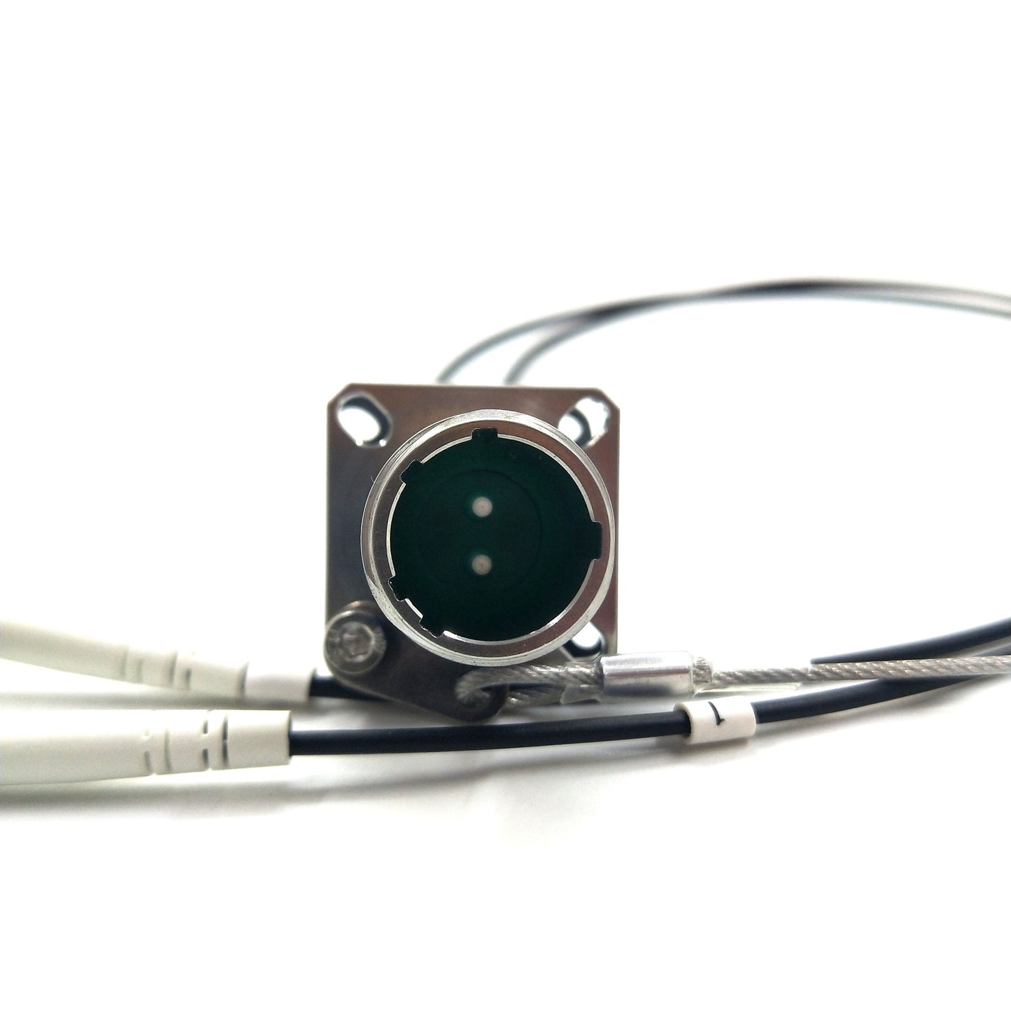 F-tone D38999 Series standard circular connectors 2Cores socket fiber optical Cable Assemblies