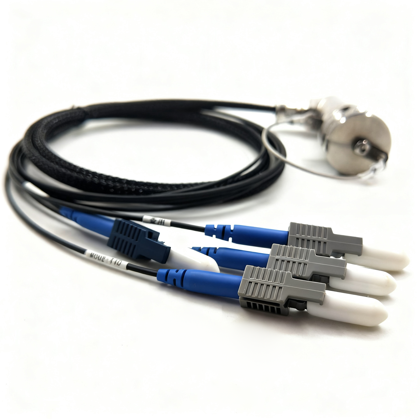 F-tone D38999 4Cores Plastic of fiber connectors Plug and Socket J599POF/04P -4*HFBR4501 fiber optic cable Assembly