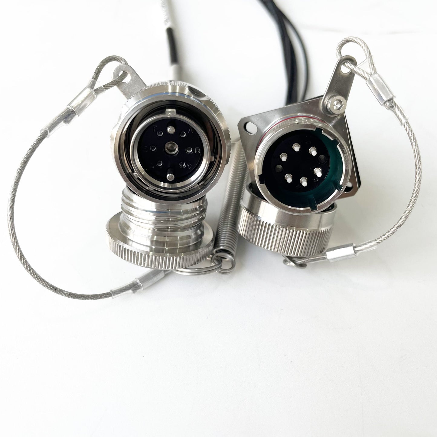 F-tone D38999A8/26KD06N ARINC801 Series 6pins IP67 Waterproof Connectors Fiber Optic Cable Assembly
