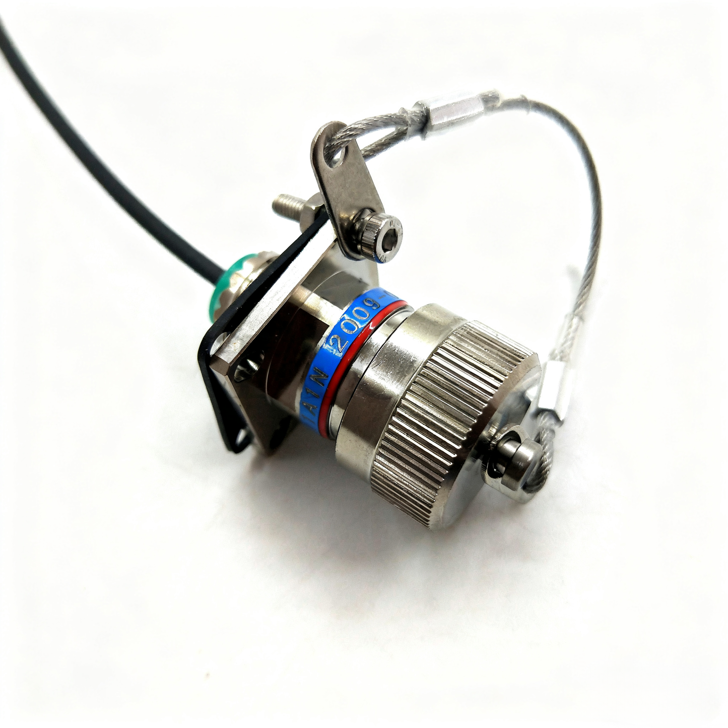 F-tone D38999 Series Standard Circular Connectors 1Cores Socket Fiber Optic Cable Assembly