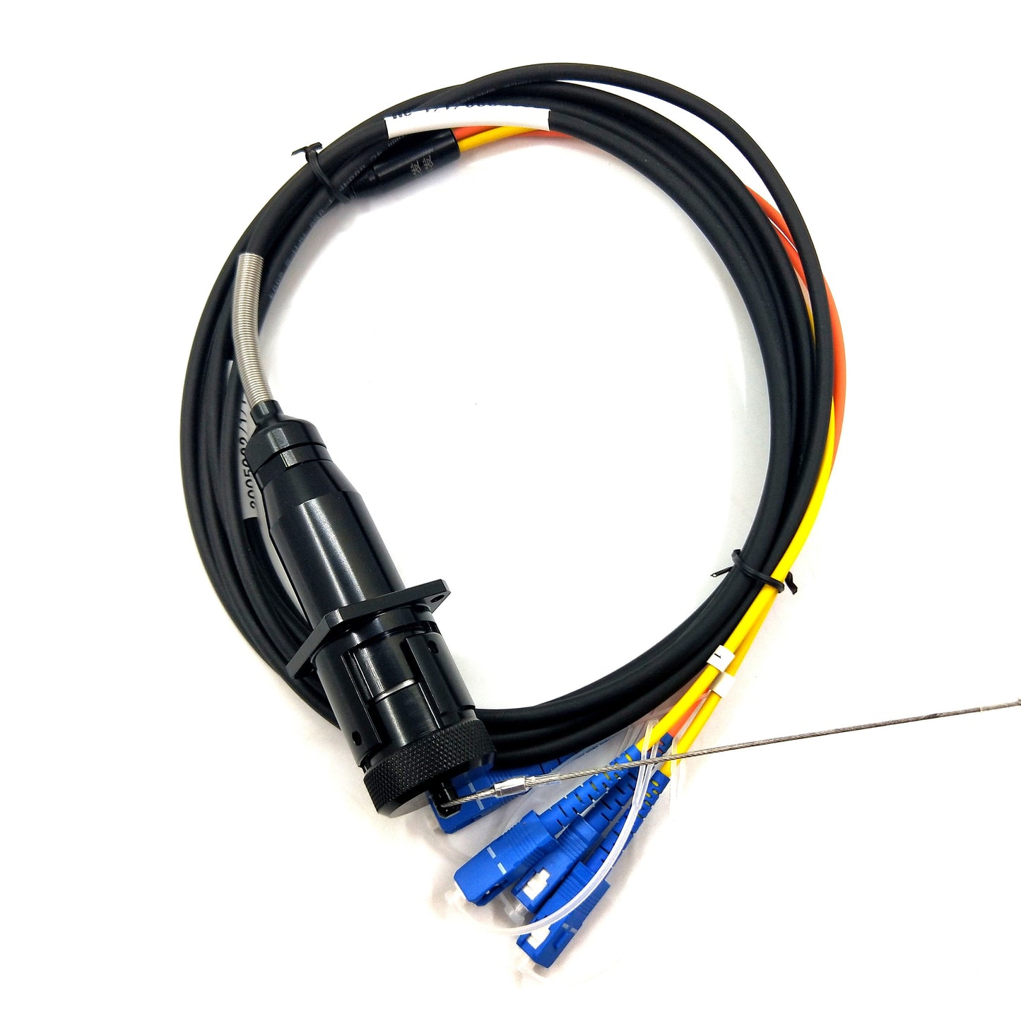 Optical Fiber Cable Connector Outdoor Waterproof YZA 4 Cores Socket