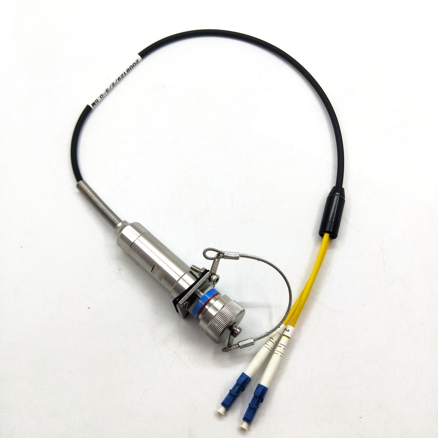 F-tone Outdoor Waterproof D38999 Arnic 801 2 Cores Socket with LC Optical Fiber Cable Connector