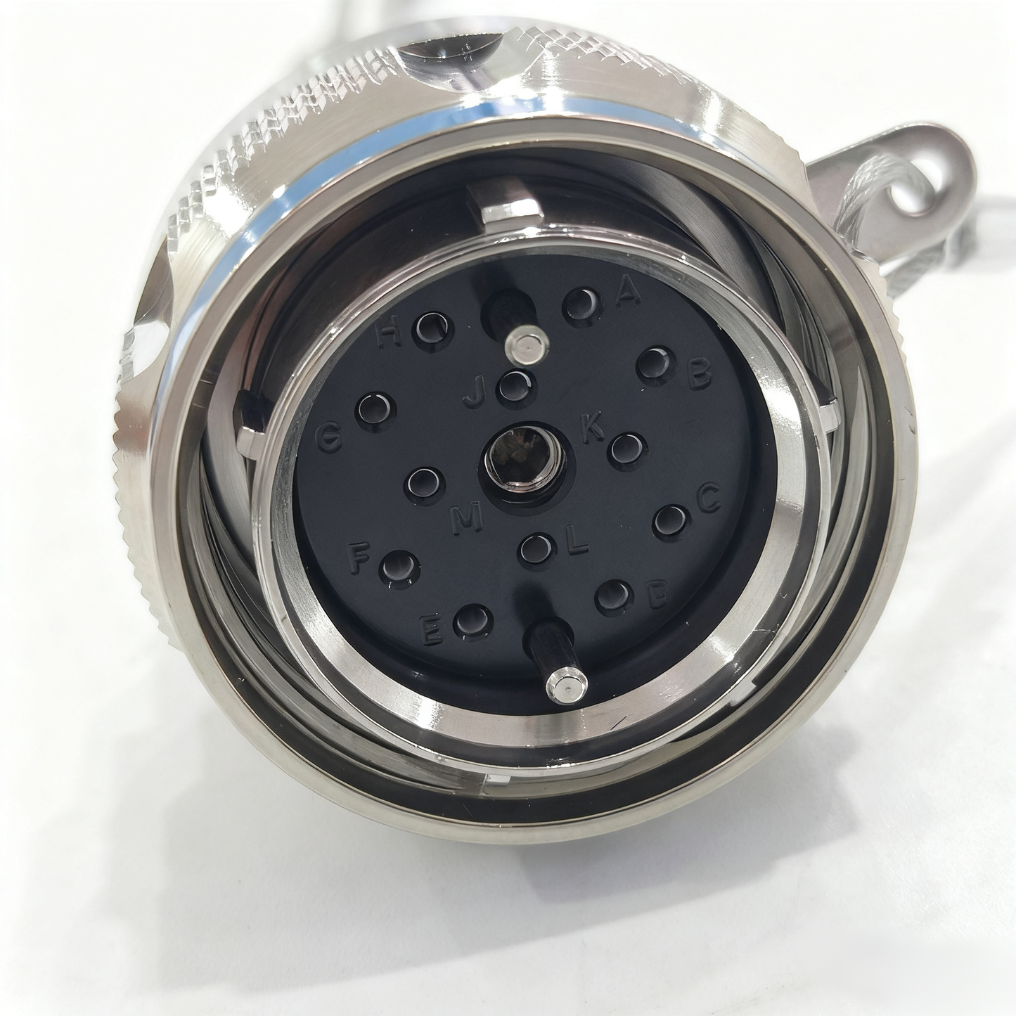 F-tone D38999 Series Standard Circular Connectors ARINC801 12Cores Plug and Socket J599A8/26KF12N Fiber Optic Cable Assembly