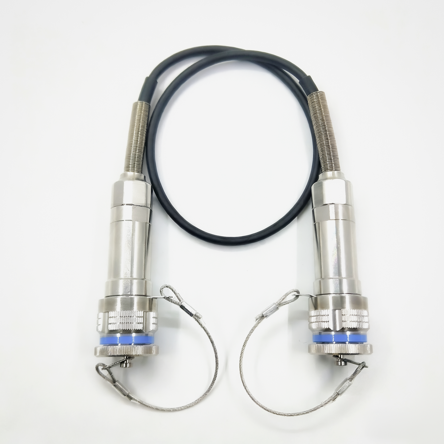 F-tone D38999 Series Standard Circular Connectors 8Cores Plug Fiber Optic Cable Assembly
