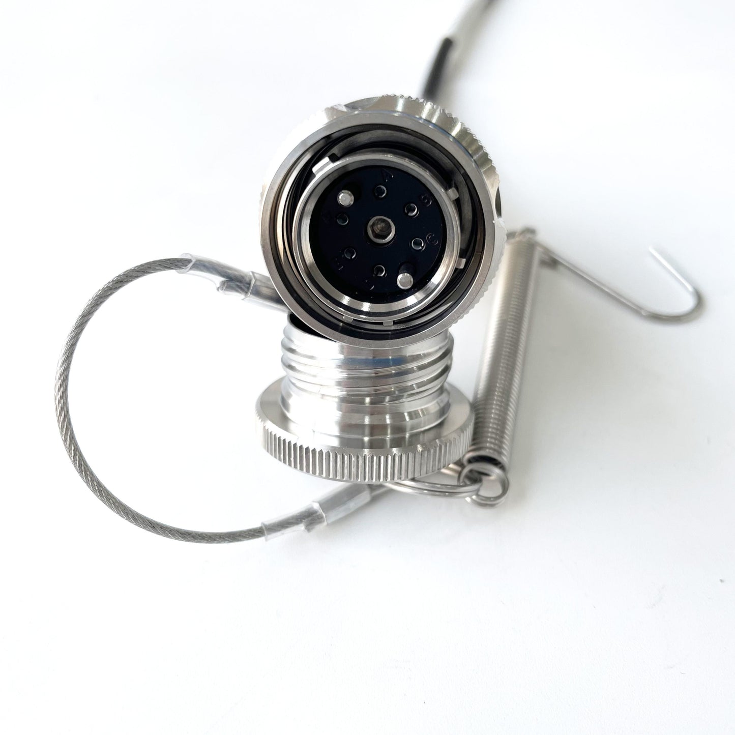 F-tone D38999A8/26KD06N ARINC801 Series 6pins IP67 Waterproof Connectors Fiber Optic Cable Assembly