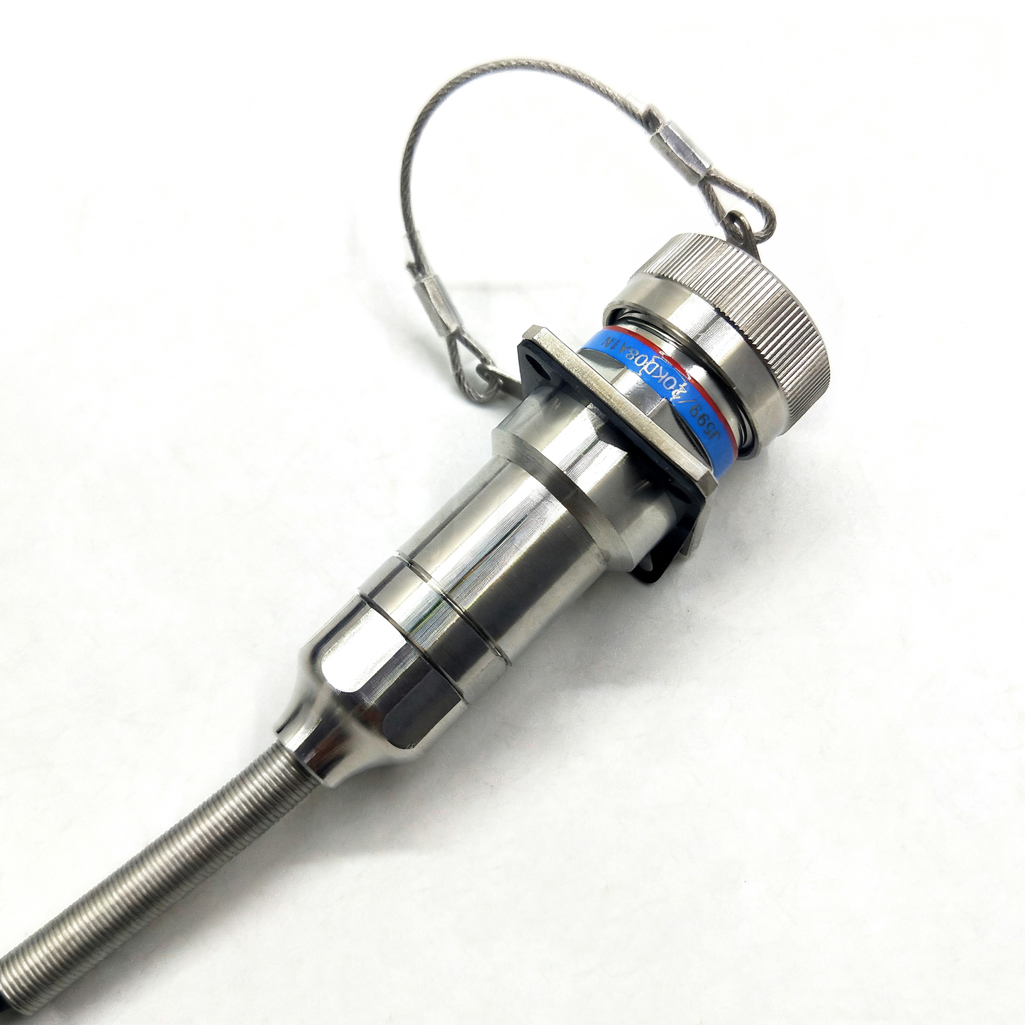 F-tone D38999 Series Standard Circular Connectors 15# 8Cores Socket Fiber Optic Cable Assembly