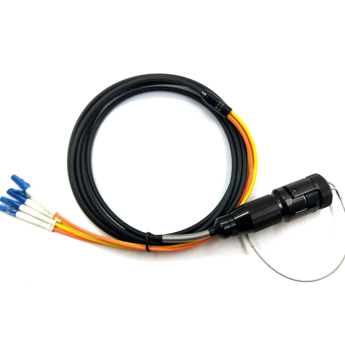 YZA Plug Field Outdoor Waterproof Fiber Optical Cable Connector Assemblies