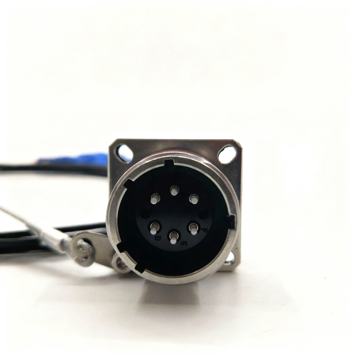 F-tone ARINC 801 D38999 Series Fiber Optic 15# 6Cores Receptacle Connectors optical cable Assembly