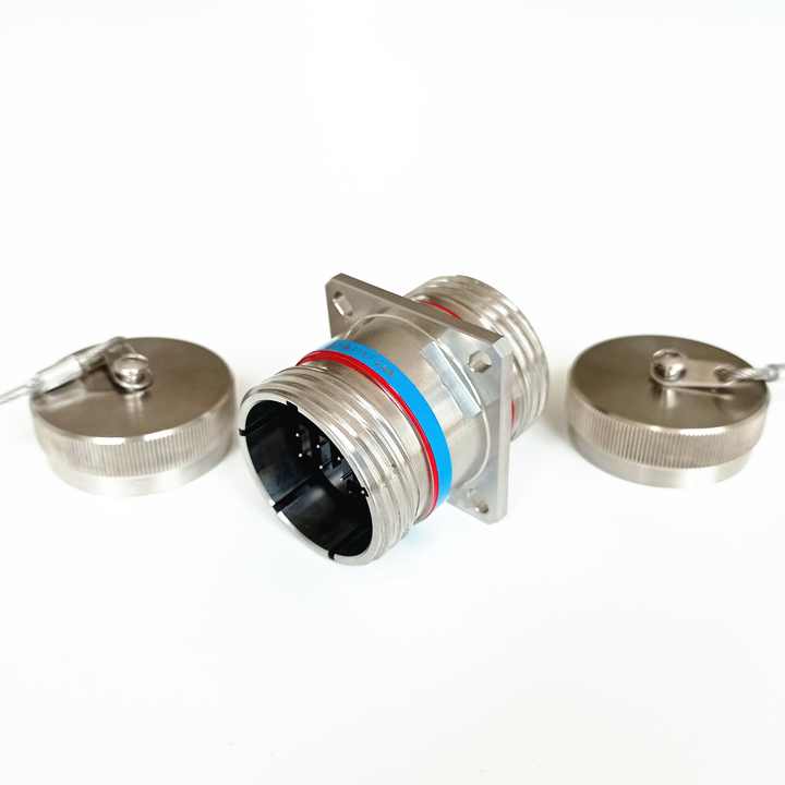 F-tone D38999 MT Series GYM31 Fiber Optic 13# 4MT 48cores CONVERT SOCKET Connectors