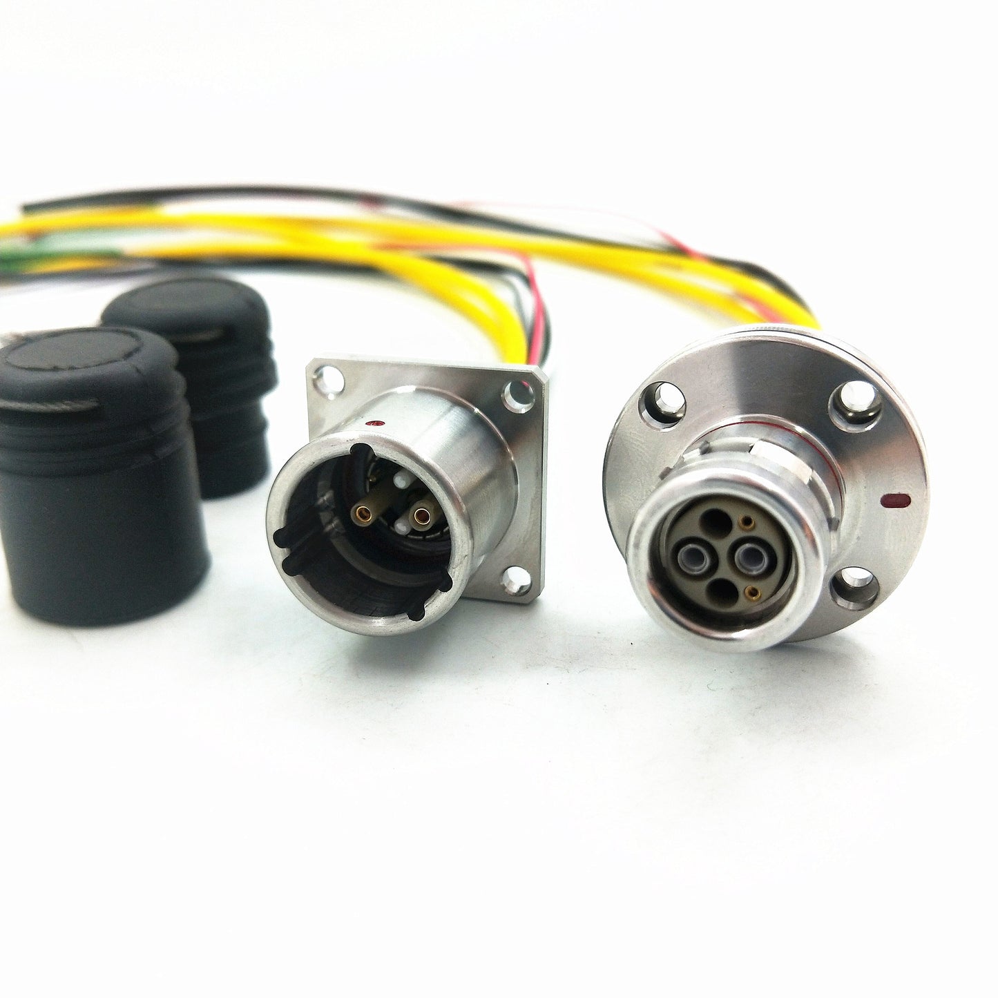 Self-latching Connector SMPTE Hybrid Fiber Cable Socket Assembly EDW FXW with LC/FC/SC/ST Connector