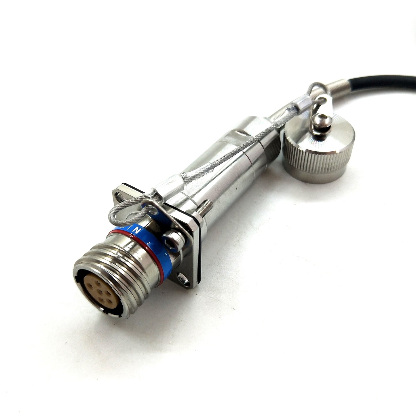 F-tone D38999 Series Fiber Optic Connectors 11# 6Cores Reverse Receptacle Cable Assembly