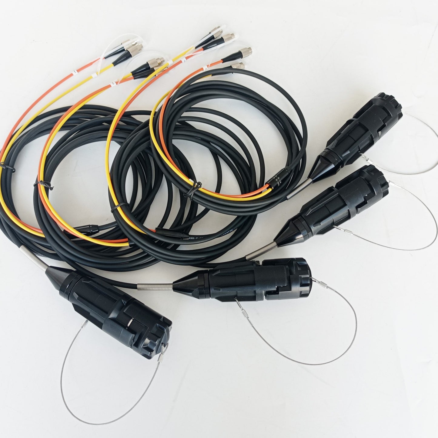 Field Fiber Cable Connector YZB02P YZB02S Outdoor Waterproof YZB 2 Cores Plug and Socket TBE001 Series Connector