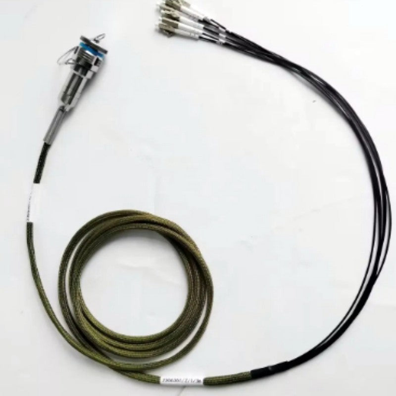 F-tone D38999 Series Expanded Beam Fiber Connectors D38999E8 6cores Expanded Beam Fiber Connectors Assamblies