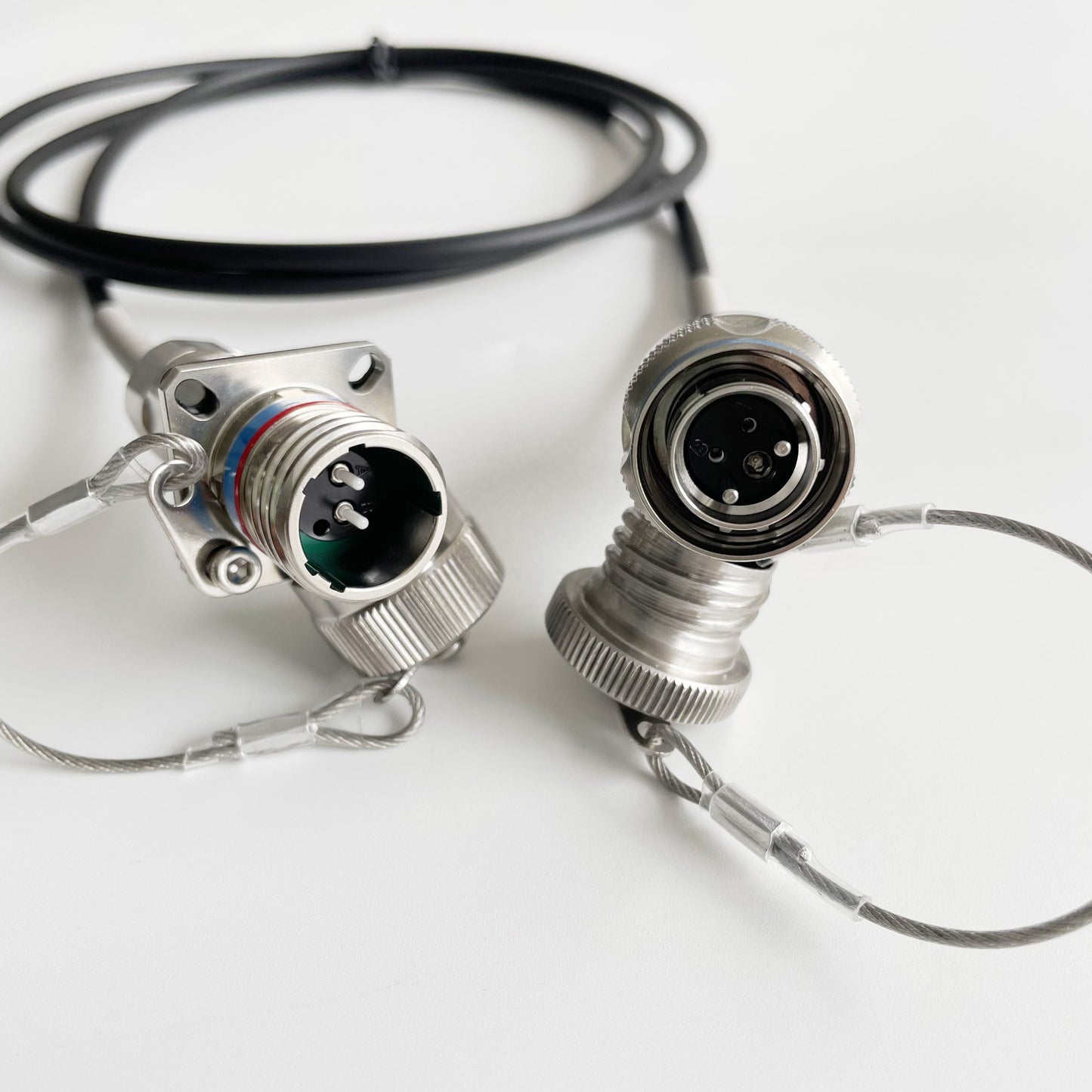 F-tone D38999A8 ARINC801 Series IP67 2 pins waterproof connectors fiber optic cable Assembly