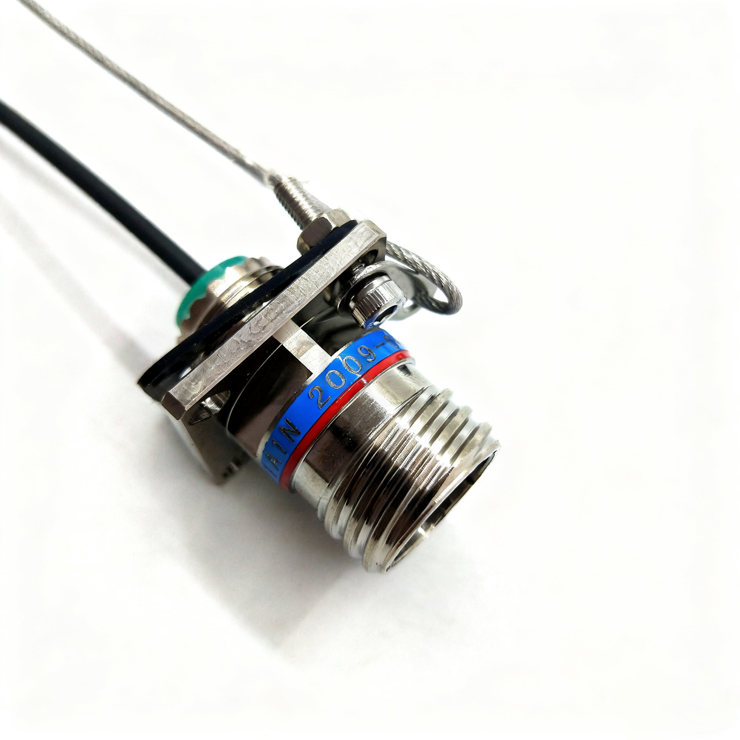 F-tone D38999 Series Standard Circular Connectors 1Cores Socket Fiber Optic Cable Assembly