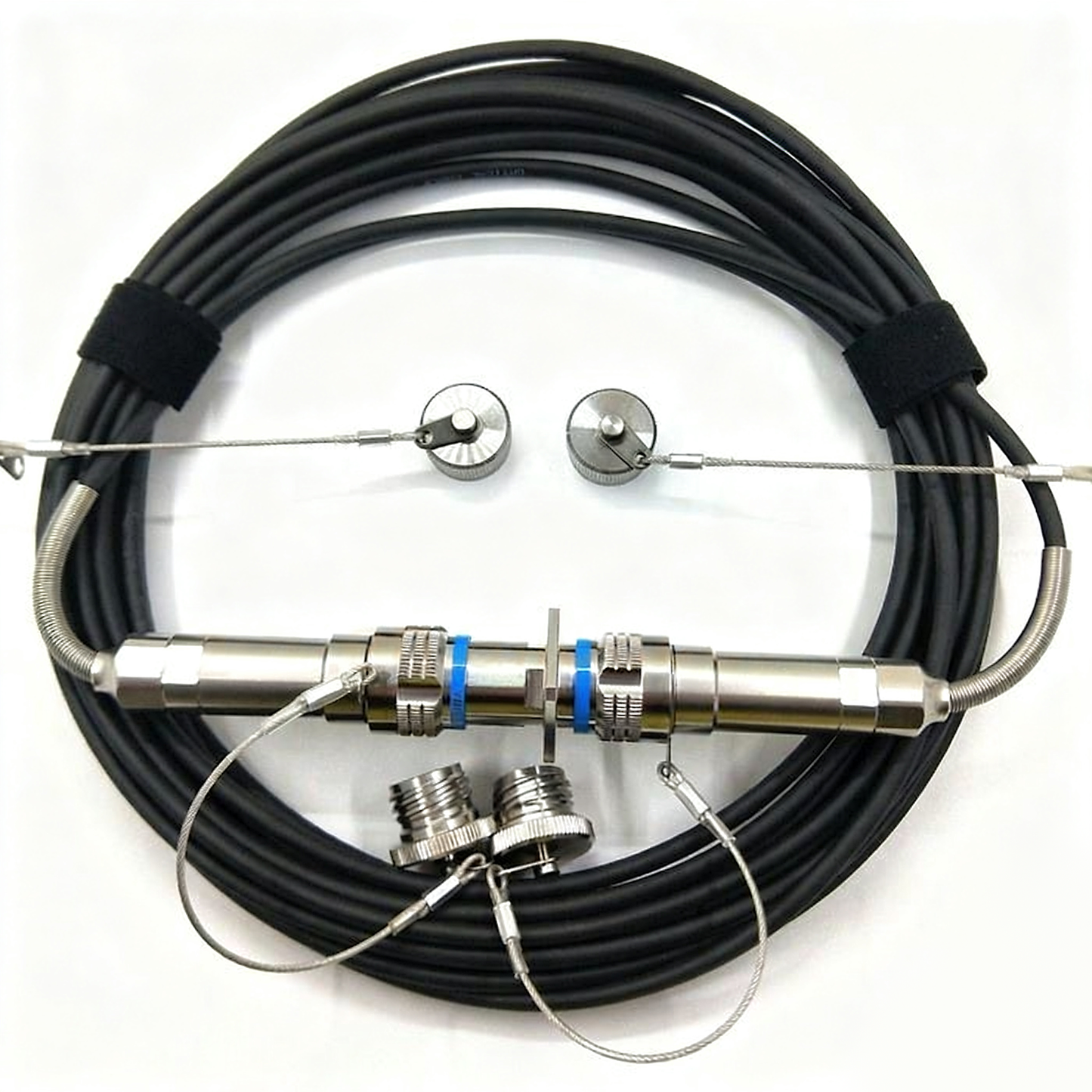 F-tone D38999 YMF 2Cores Single Mode Fiber Connector Plug and Socket Fiber Optic Cable Assembly YMF02P/YMF02S