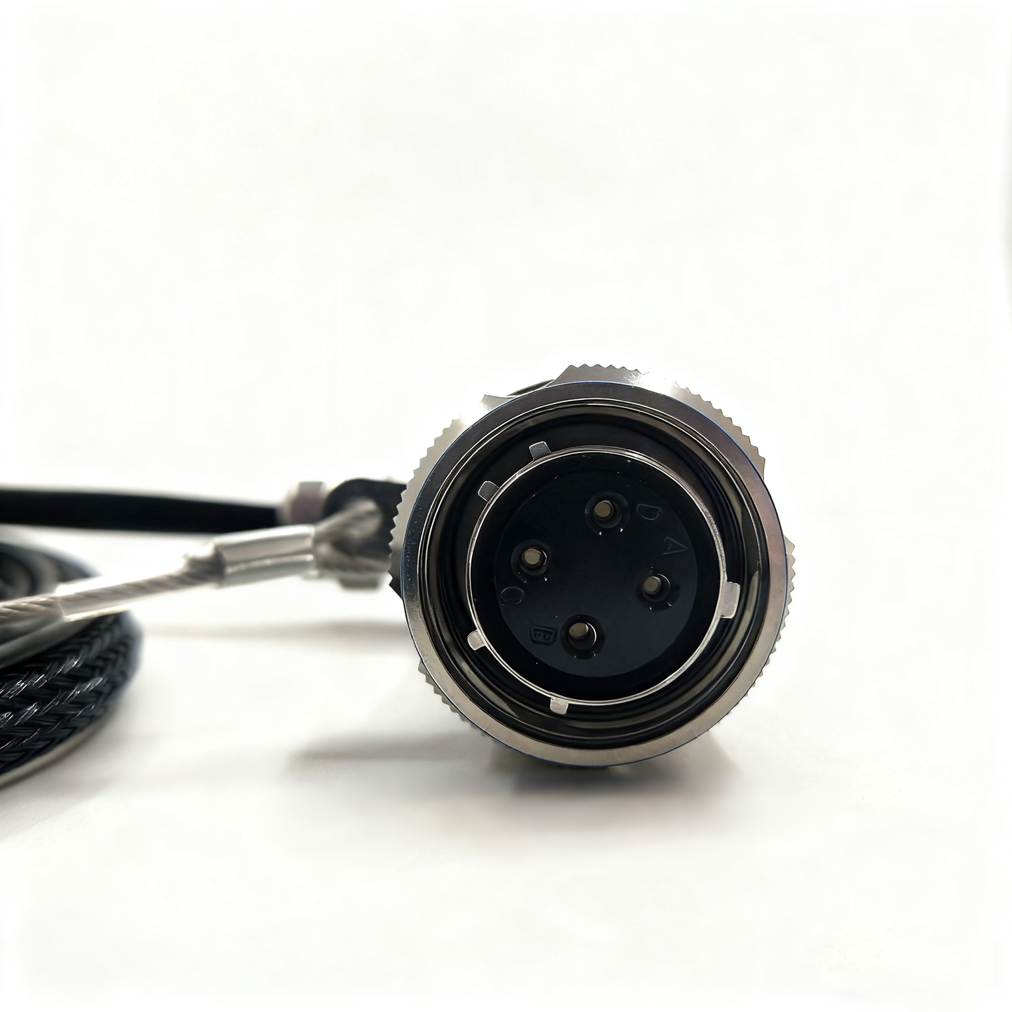 F-tone D38999 4Cores Plastic of fiber connectors Plug and Socket J599POF/04P -4*HFBR4501 fiber optic cable Assembly