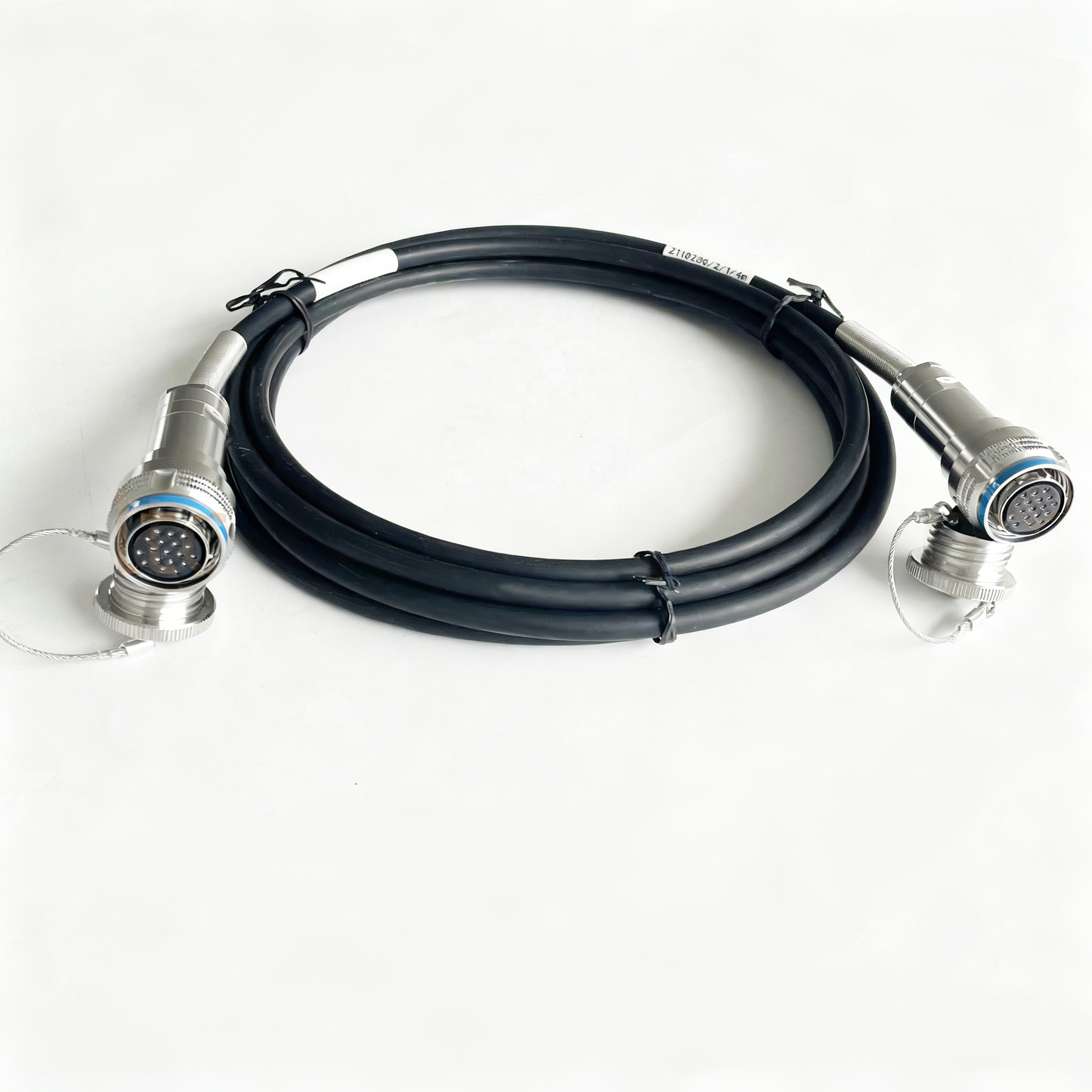 F-tone D38999 18Cores Single Mode Fiber Cable Plug and Socket J599/26KD18B1N -J599/26KD18B1N Fiber Optic Cable Assembly