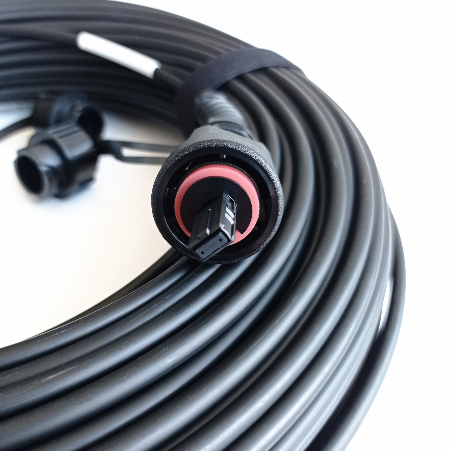 Full AXS FTTA IP67 Connector IP67 Outdoor Fullaxs-LC-10M-SM ODVA LC SC MPO OPTIC FIBER CABLE