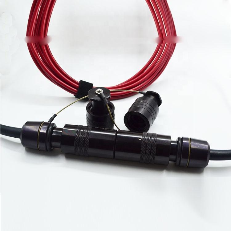 TFOCA 6 Channel Fiber Optic Connectors Outdoor Optical Fiber Cable Hermaphroditic Assemblies