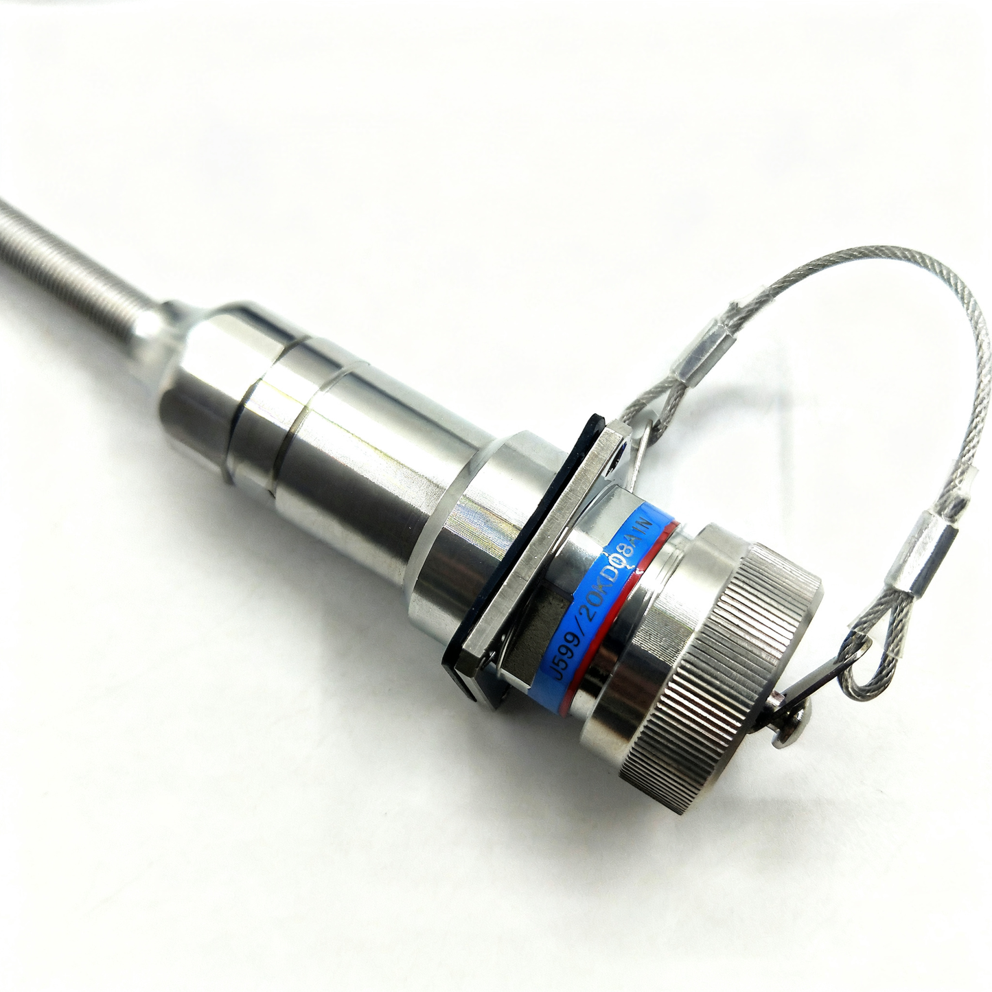 F-tone D38999 Series Standard Circular Connectors 15# 8Cores Socket Fiber Optic Cable Assembly
