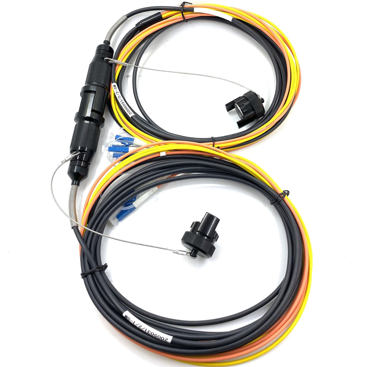 YZC04P YZC04S Plug and Socket Outdoor Field Waterproof IP67 Fiber Connector Assemblies for Harsh Environment Using