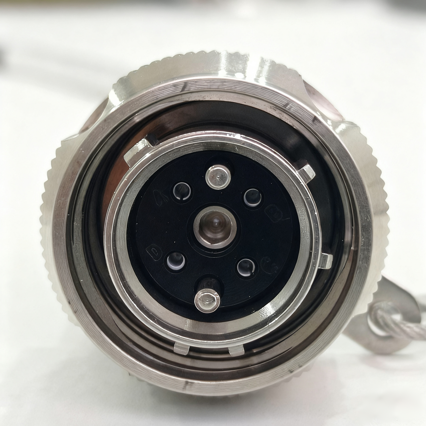 F-tone D38999 Series Standard Circular Connectors ARINC801 4Cores Plug and Socket J599A8/26KC04N Fiber Optic Cable Assembly