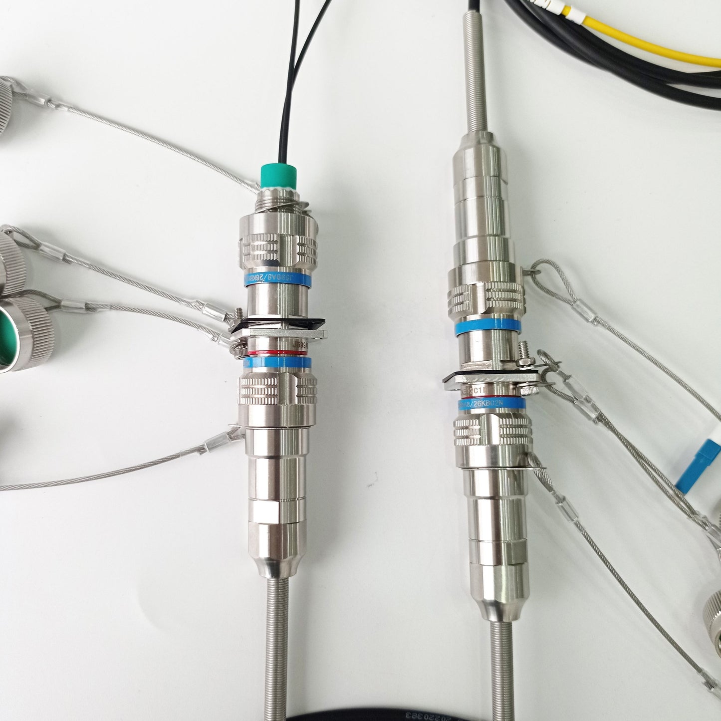 F-tone D38999A8 ARINC801 Series IP67 2 pins waterproof connectors fiber optic cable Assembly