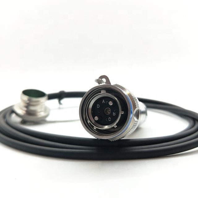 F-tone ARINC 801 MIL-DTL-38999 Series Fiber Optic 13# 4Cores Plug Connectors Cable Assembly