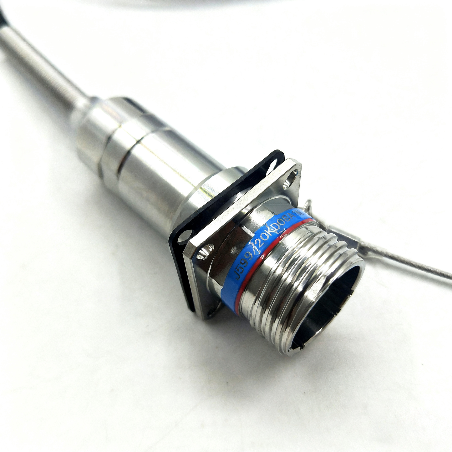 F-tone D38999 Series Standard Circular Connectors 15# 8Cores Socket Fiber Optic Cable Assembly
