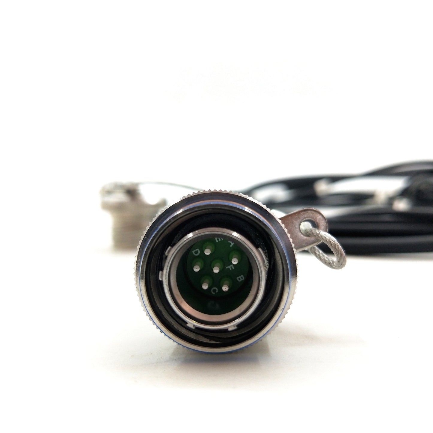 F-tone D38999 6 Pin Plug Fiber Contacts Outdoor Waterproof Optical Cable Connector