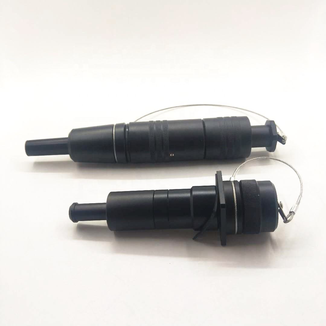 TFOCA 6 Channel Fiber Optic Connectors Outdoor Optical Fiber Cable Hermaphroditic Assemblies