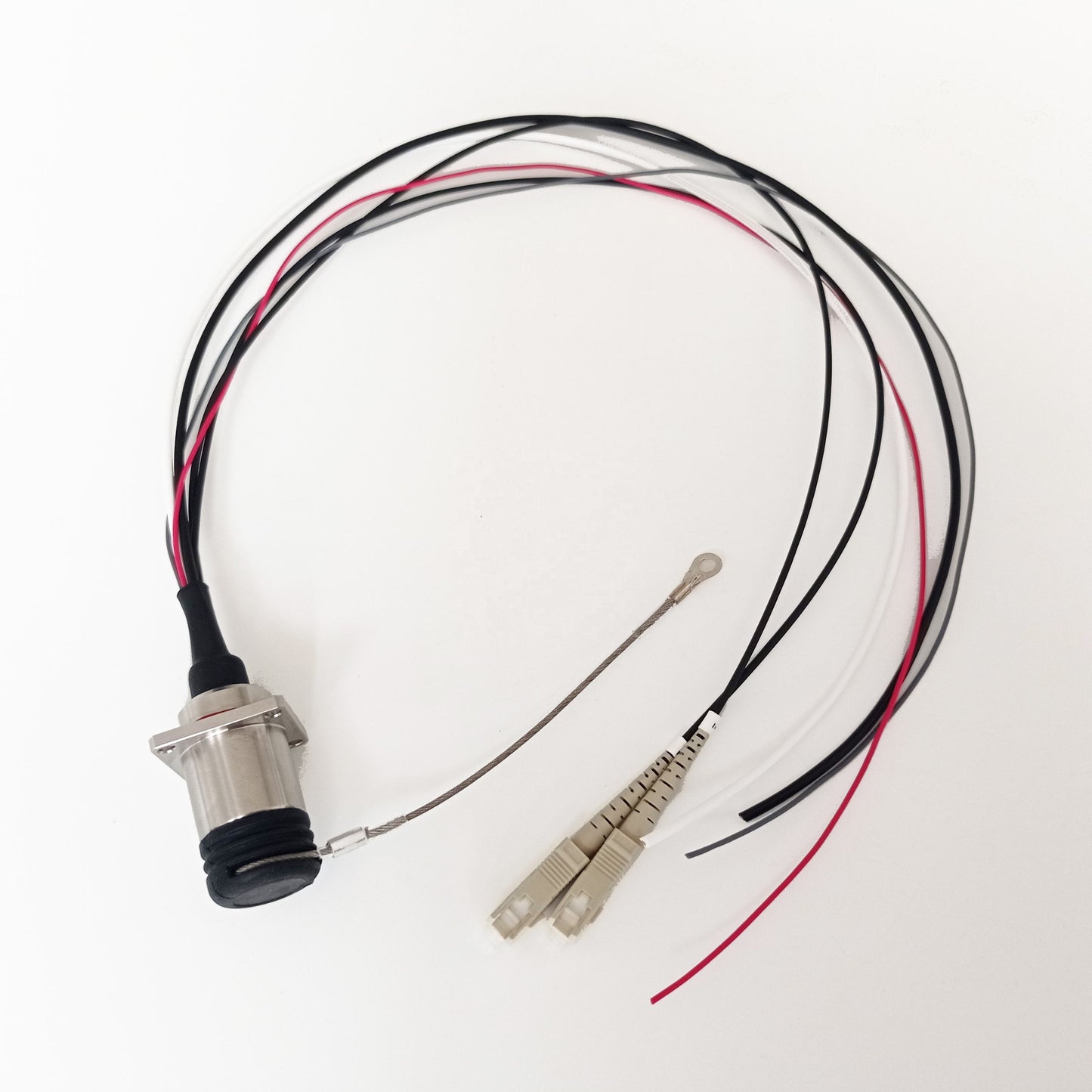 Medical Fiber Connectors QEB2G4D QEB06B 6cores Expanded Beam Fiber Connectors for Medical Equipment Field