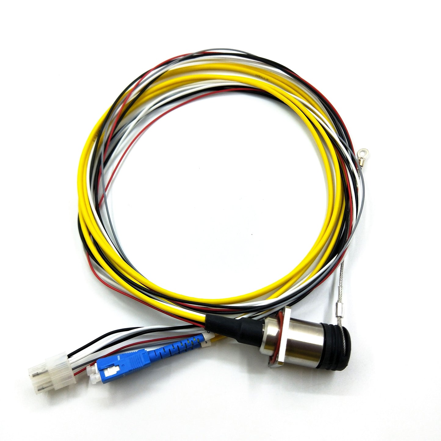 Self-latching Connector SMPTE Hybrid Fiber Cable Socket Assembly EDW FXW with LC/FC/SC/ST Connector