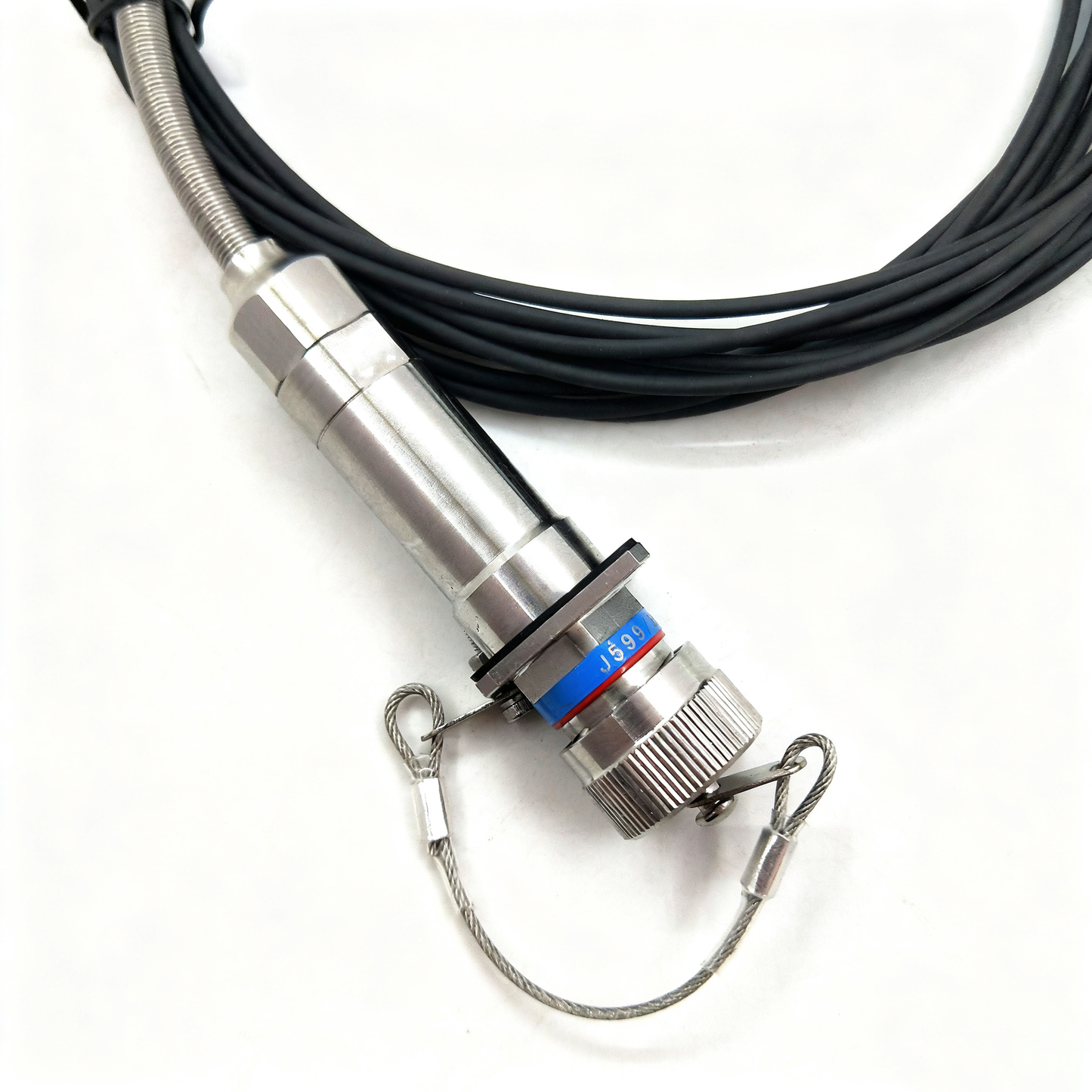 F-tone D38999 Series Standard Circular Connectors 6Cores Socket Fiber Optic Cable Assembly
