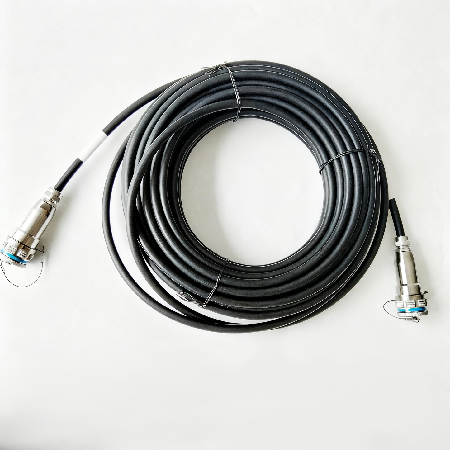 F-tone D38999 16Cores POF Fiber Connectors Plug and Socket with Pigtail J599POF/26KD16B1N-J599POF/26KD16B1N Fiber Optic Assembly