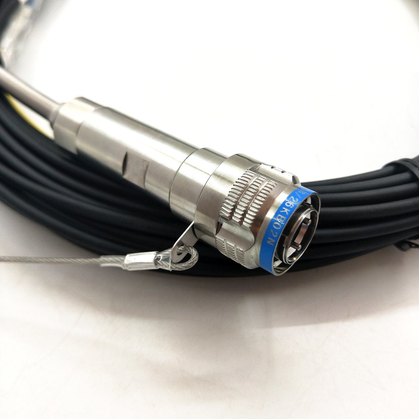 F-tone ARINC801 D38999 Series Fiber Optic 11# 2Cores Plug Connectors Cable Assembly