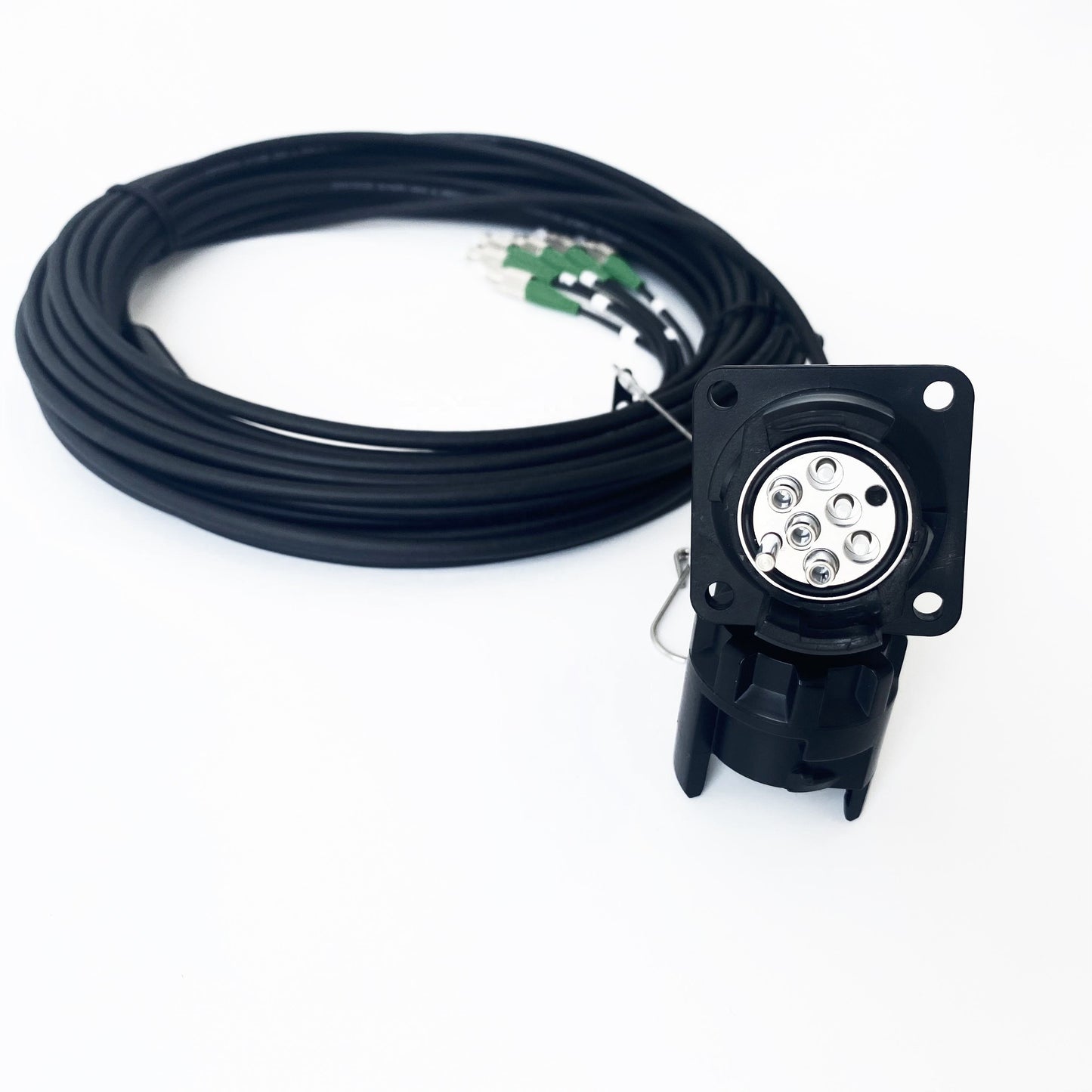 Fiber Optical Connector Assemblies YZ Series Fiber Connector YZB06P YZB06S 6CORES Plug and Socket Fiber Connectors