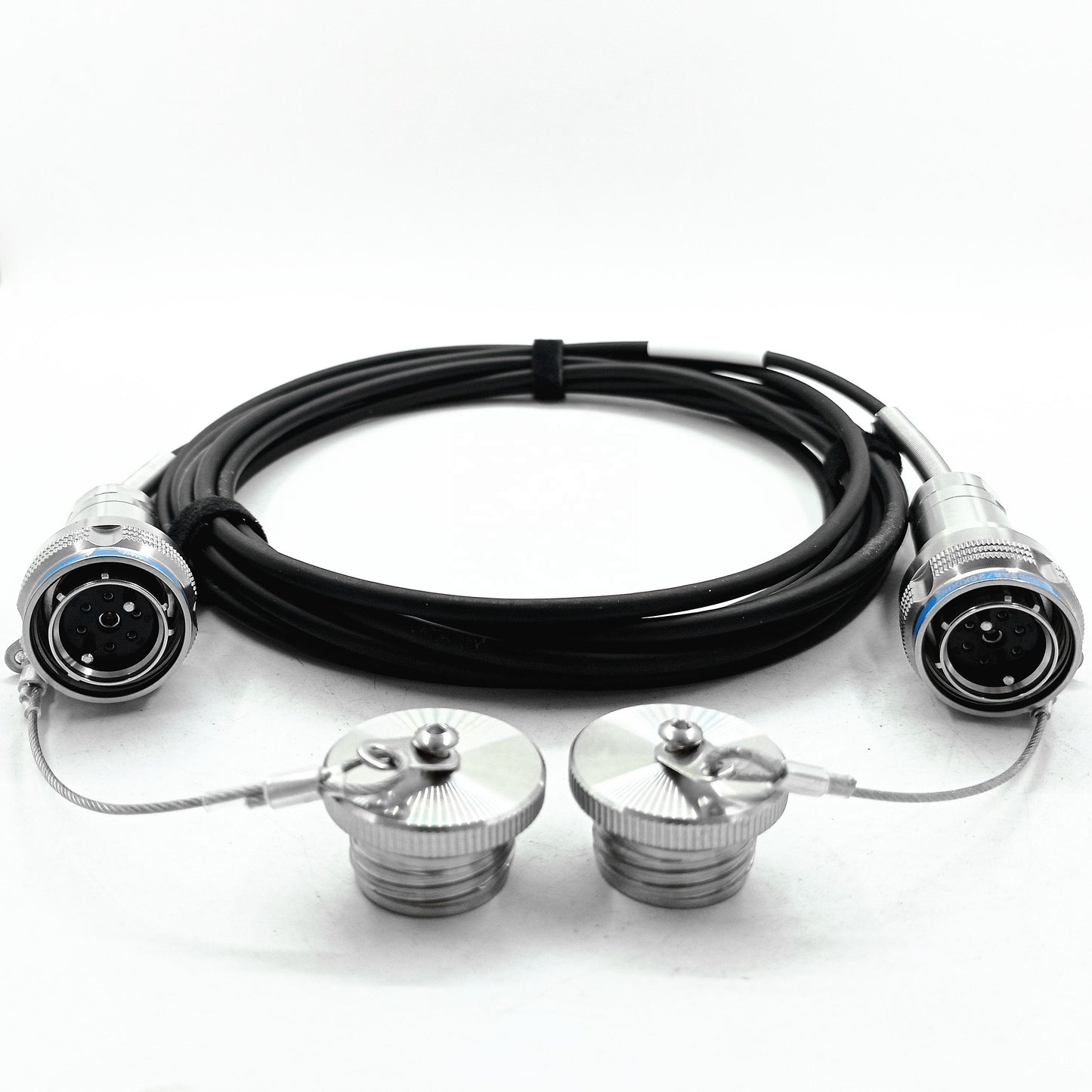 F-tone D38999A8/26KD06N ARINC801 Series 6pins IP67 Waterproof Connectors Fiber Optic Cable Assembly
