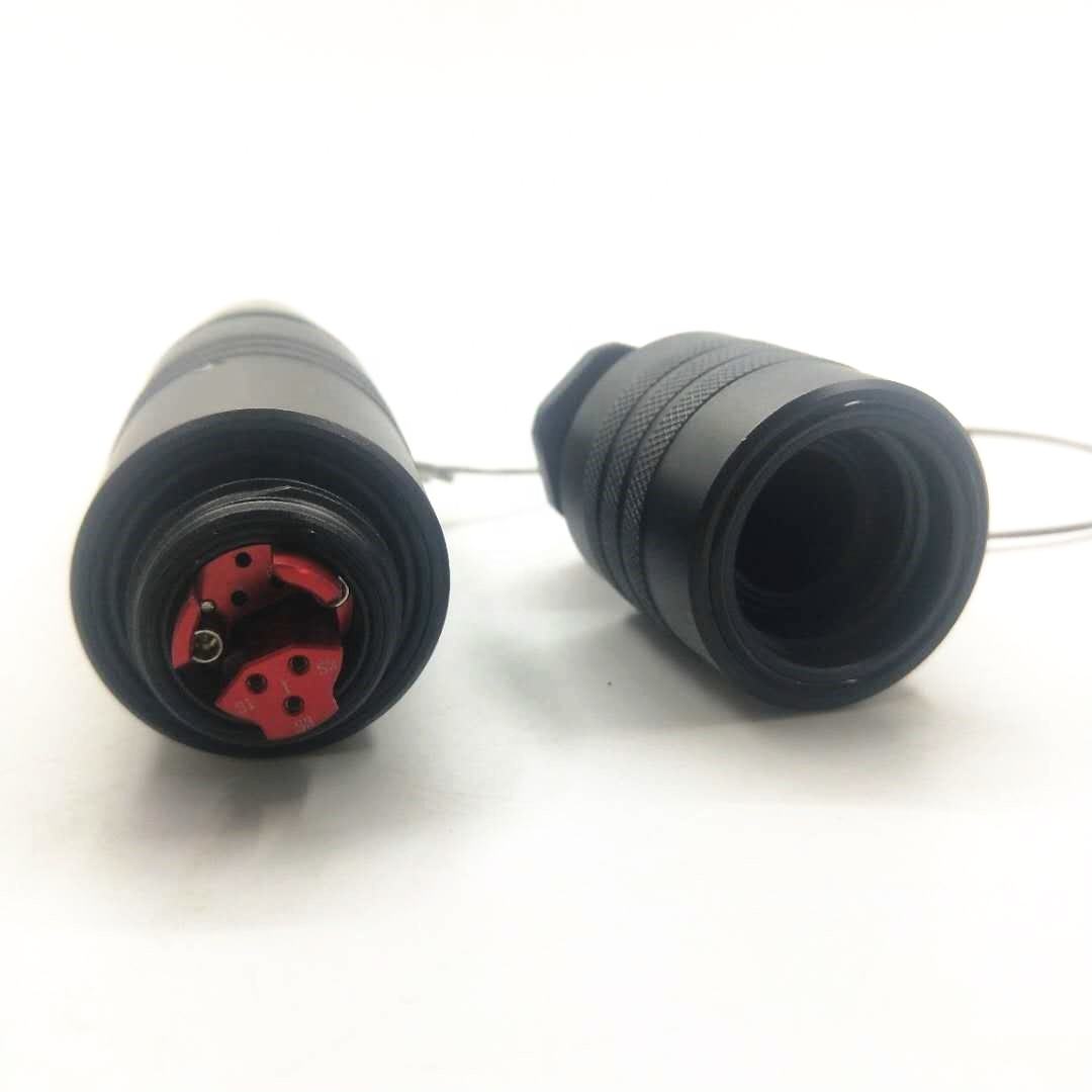 TFOCA 6 Channel Fiber Optic Connectors Outdoor Optical Fiber Cable Hermaphroditic Assemblies