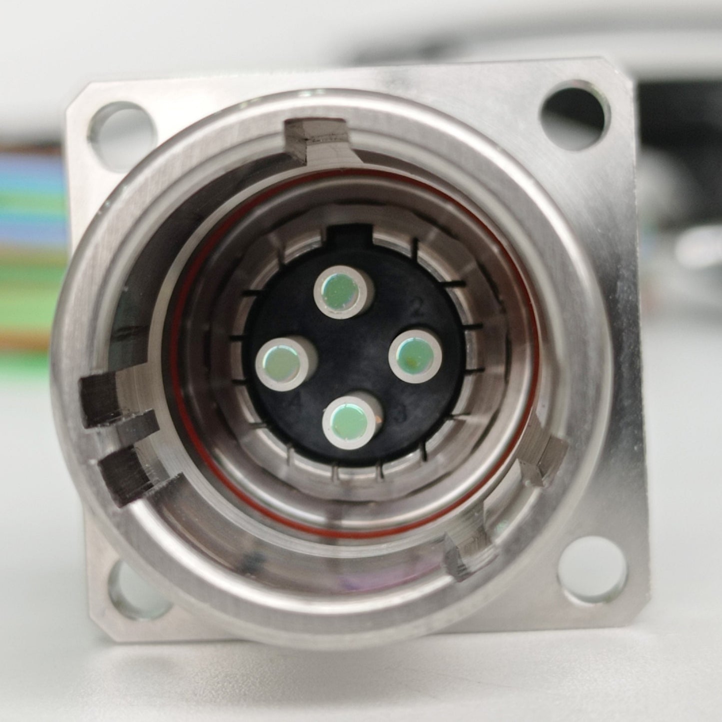 QEB Series Expanded Beam Fiber Medical Connector 4cores Expanded Beam Fiber Connectors for Medical Equipment Field