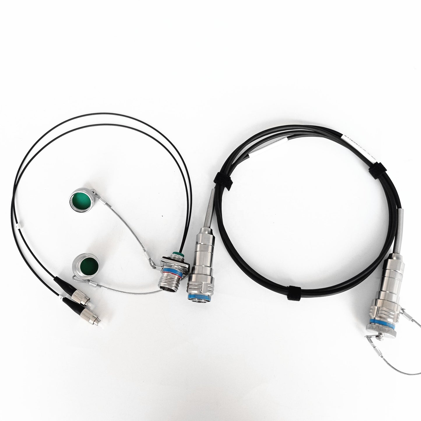 F-tone D38999A8 ARINC801 Series IP67 2 pins waterproof connectors fiber optic cable Assembly