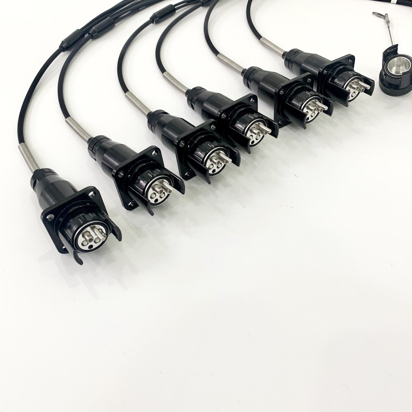 YZC04P YZC04S Plug and Socket Outdoor Field Waterproof IP67 Fiber Connector Assemblies for Harsh Environment Using