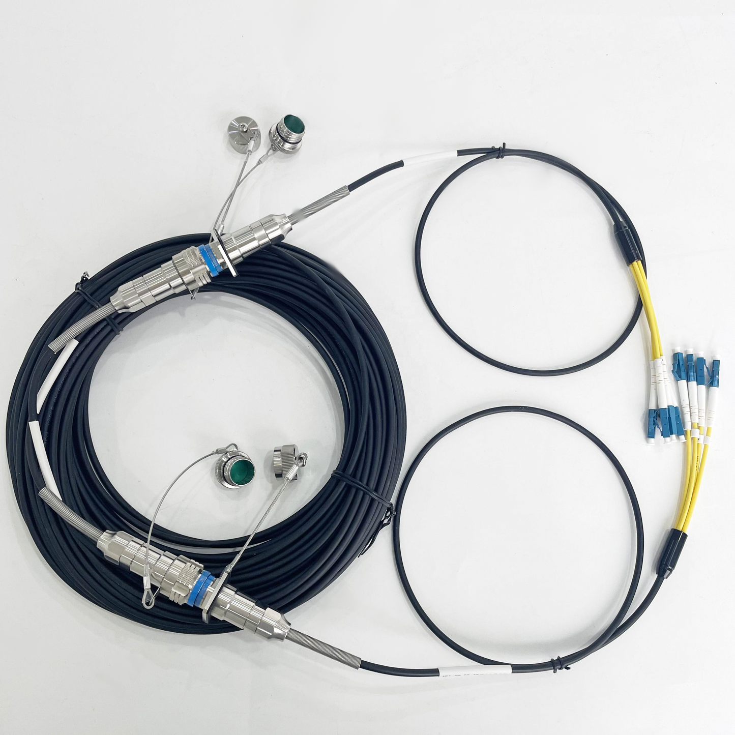 F-tone J599 / Series standard circular connectors Plug fiber optic cable Assembly