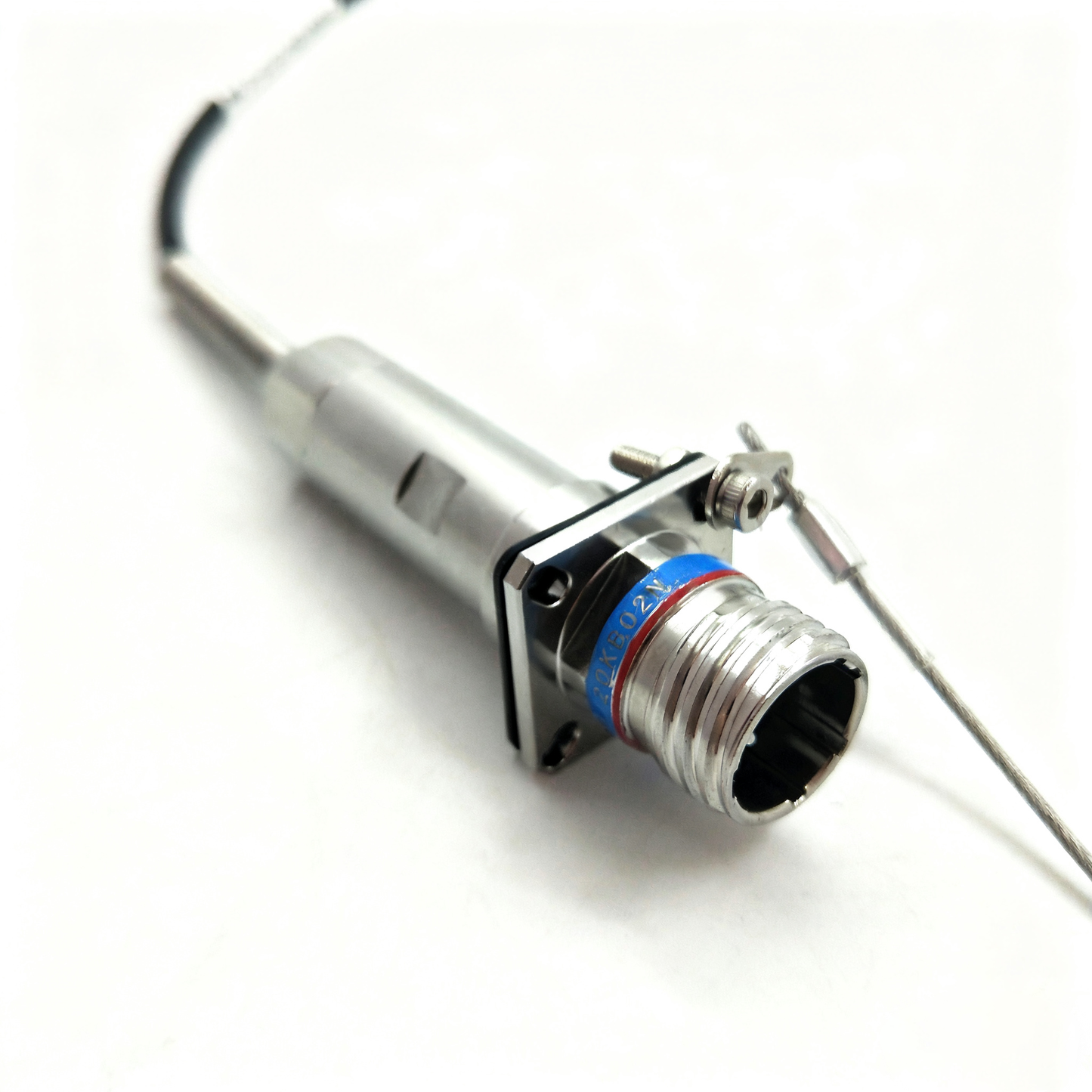 F-tone ARINC 801 D38999 Series Fiber Optic 11# 2Cores Receptacle Connectors Cable Assembly
